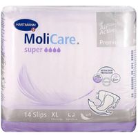 Подгузники для взрослых и подростков Super Soft Premium MoliCare/Моликар 14шт р.XL