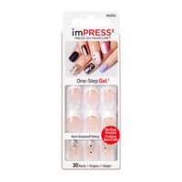 Лак твердый акцент миллениум длина короткая Impress Manicure Accents Kiss