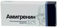Амигренин таблетки п/о плен. 100мг 2шт
