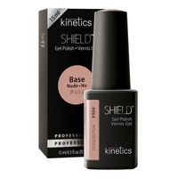 Покрытие базовое нюдовое для гель-лака бежевый плотный Shield Nude Base Kinetics 10мл тон 904