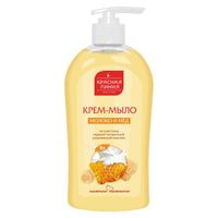 Мыло-крем жидкое молоко и мёд Красная Линия 520г
