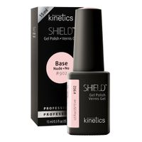 Покрытие базовое нюдовое для гель-лака натуральный Shield Nude Base Kinetics 10мл тон 902 миниатюра фото №2