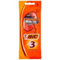 Станки одноразовые с тремя лезвиями Sensitive 3 Bic/Бик 2шт