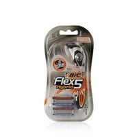 Станок+2 кассеты пять лезвий Flex 5 Hybrid Bic/Бик