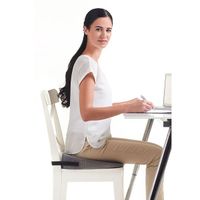 Подушка ортопедическая с откосом на сидение Trelax/Трелакс Spectraseat П17 серый, 40х44см миниатюра фото №3