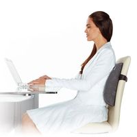 Подушка ортопедическая под спину Trelax/Трелакс Spectra П04 черный, 37х33х9 см