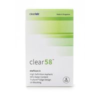 Линзы контактные ClearLab Clear 58 (8.7/-9.50) 6шт миниатюра фото №2