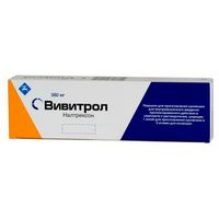 Вивитрол порошок для приг. суспензии для в/м введ. пролонг. действия фл. 380мг