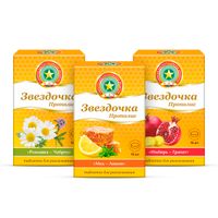 Звездочка прополис мед-лимон таблетки для рассасывания 18шт миниатюра фото №6
