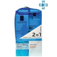 Набор La Roche Posay/Ля рош позе: Сыворотка против морщин Hyalu B5 30мл+Флюид солнцезащитный SPF50+ Anthelios 50мл