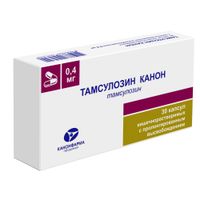 Тамсулозин Канон таблетки с пролонгированным высвобождением п/о плен. 0,4мг 30шт