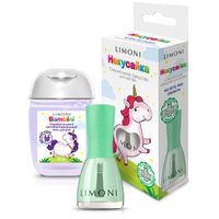 Набор 12 bambini Некусайка+Санитайзер единорог с ромашкой Limoni