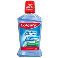 Ополаскиватель для полости рта тройное действие Colgate/Колгейт 500мл