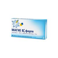 Магне В6 Форте таблетки п/о плен. 100мг+10мг 40шт миниатюра фото №4 Магне В6 Форте таблетки п/о плен. 100мг+10мг 40шт миниатюра фото №4