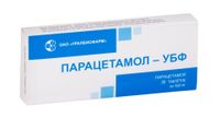 Парацетамол-УБФ таблетки 500мг 20шт