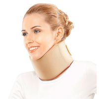 Бандаж на шейный отдел позвоночника взрослый Orlett/Орлетт ББН6-53, черный, высота 9см р.1