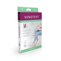 Чулки компрессионные до колена 1C155 класс компрессии 1 шампань Venoteks/Венотекс р.S миниатюра