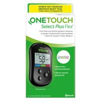 Глюкометр портативный вариант поставки 3 Select Plus Flex OneTouch/УанТач миниатюра фото №2