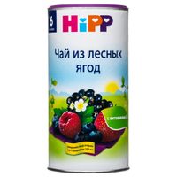 Чай детский лесные ягоды с 6 мес. HiPP/Хипп 200г миниатюра фото №3