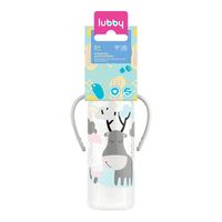Бутылочка для кормления с соской молочная медленный поток с 0 мес. Lubby/Лабби 250мл (11391)