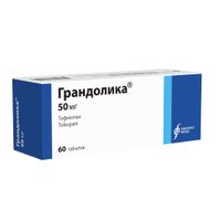 Грандолика таблетки 50мг 60шт Грандолика таблетки 50мг 60шт