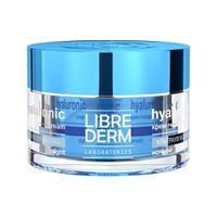 Крем для сухой кожи ультраувлажняющий гиалуроновый ночной Eco-Refill Librederm/Либридерм банка 50мл миниатюра фото №2