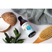 Гель для душа кокос и масло макадамии Synergetic 380мл миниатюра фото №3