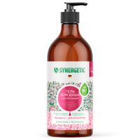 Гель для душа гвоздика и дикая клюква Synergetic 750мл миниатюра фото №3