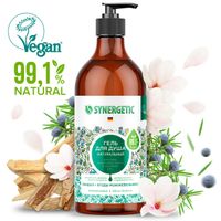 Гель для душа сандал и ягоды можжевельника Synergetic 750мл