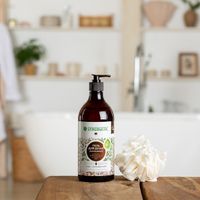 Гель для душа кофе и зеленый лайм Synergetic 750мл миниатюра фото №4