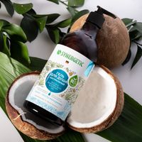 Гель для душа кокос и масло макадамии Synergetic 750мл миниатюра фото №3