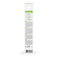 Щетка зубная средней жесткости для взрослых фиолетовая, зеленая Eco dental care Synergetic 2шт миниатюра фото №2