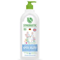 Мыло жидкое кокосовое молочко Synergetic 1л миниатюра фото №3
