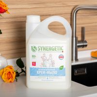 Мыло жидкое кокосовое молочко Synergetic 3,5л миниатюра фото №3