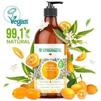 Гель для душа кумкват и чувственное нероли Synergetic 750мл миниатюра фото №3