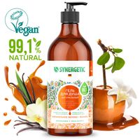 Гель для душа карамельное яблоко и ваниль Synergetic 750мл миниатюра фото №3