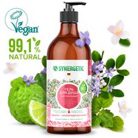 Гель для душа пачули и ароматный бергамот Synergetic 750мл миниатюра фото №5