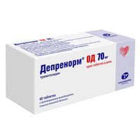 Депренорм ОД таблетки с пролонгированным высвобождением п/о плен. 70мг 60шт