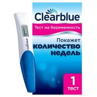 Тест для определения беременности цифровой с индикатором срока беременности Digital ClearBlue/КлиаБлу миниатюра фото №2