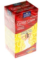 Фиточай лимон Super Slim/Супер Слим фильтр-пакеты 2г 30шт