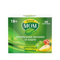 Доктор Мом фрукты пастилки для рассасывания 20шт миниатюра фото №7