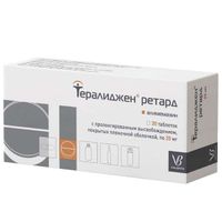 Тералиджен ретард таблетки с пролонг. высвобожд. п/о плен 20мг 30шт миниатюра фото №2