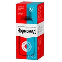 Нормомед в комплекте с мерным колпачком сироп 240мл миниатюра фото №2