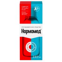 Нормомед в комплекте с мерным колпачком сироп 240мл миниатюра фото №3