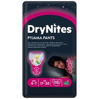 Трусики для девочек 4-7 лет DryNites Huggies/Хаггис 10шт миниатюра фото №8