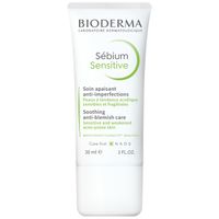 Крем для проблемной кожи лица увлажняющий и успокаивающий Sensitive Sebium Bioderma/Биодерма 30мл
