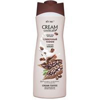 Крем-гель для душа с маслом какао сливочный тоффи Cream cocktail Витэкс 515мл