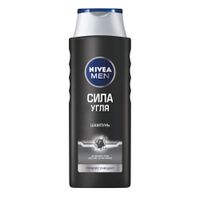 Шампунь для волос сила угля Men Nivea/Нивея фл. 400мл (82753)