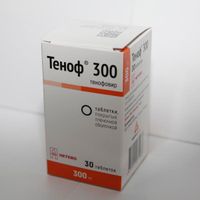 Теноф300 таблетки п/о плён. 300мг 30шт миниатюра фото №2