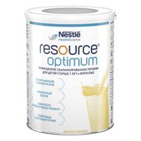 Смесь сухая для диетического питания для взрослых и детей с 7 лет Optimum Resource/Ресурс 400г